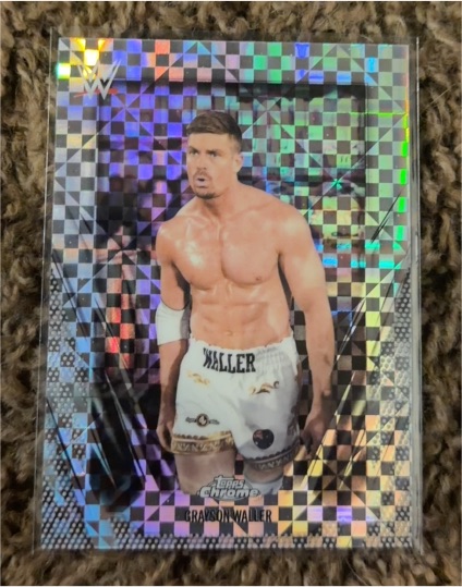 2026 Topps Chrome WWE #137 Grayson Waller — front
