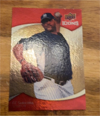 2009 Upper Deck Icons #18 CC Sabathia — front