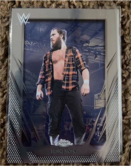 2026 Topps Chrome WWE #104 Brooks Jensen — front