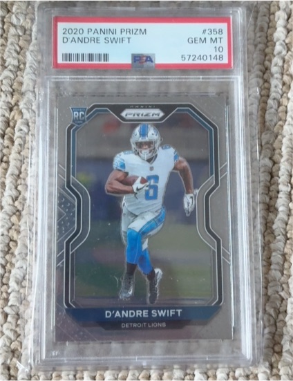 2020 Panini Prizm #358 D'Andre Swift — front