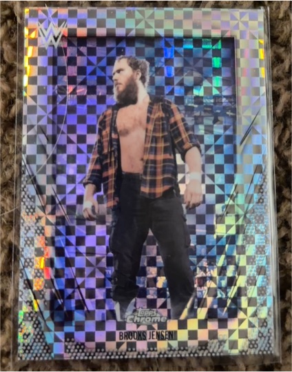 2026 Topps Chrome WWE #104 Brooks Jensen — front
