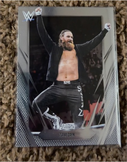 2026 Topps Chrome WWE #67 Sami Zayn — front
