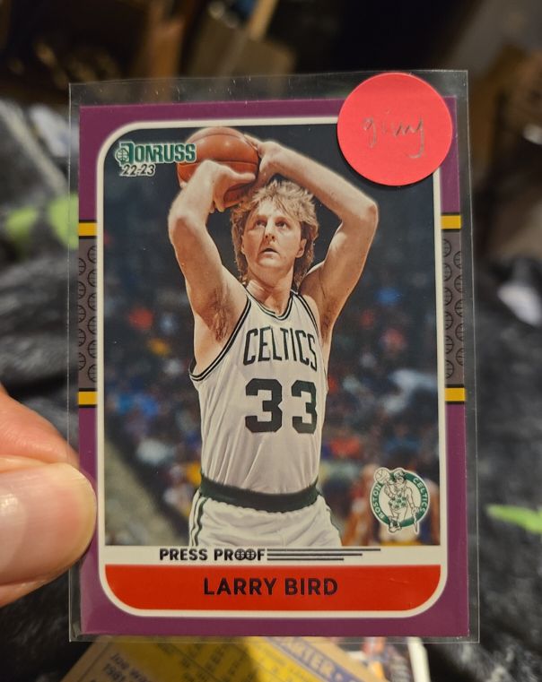2022-23 Donruss Retro Series #1 Larry Bird — front