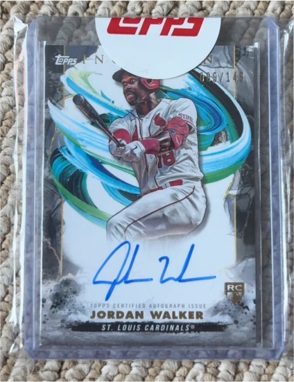 2023 Topps Inception #104 Jordan Walker — front