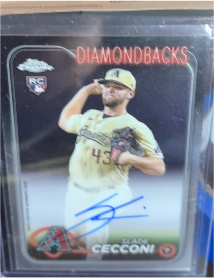 2024 Topps Chrome #RA-SCE Slade Cecconi — front