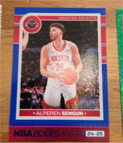 2024-25 Panini NBA Hoops #24-25 Alperen Sengun — front
