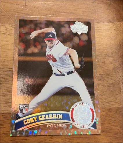 2011 Topps Update Diamond Anniversary #US151 Coby Gearrin Rookie RC — front