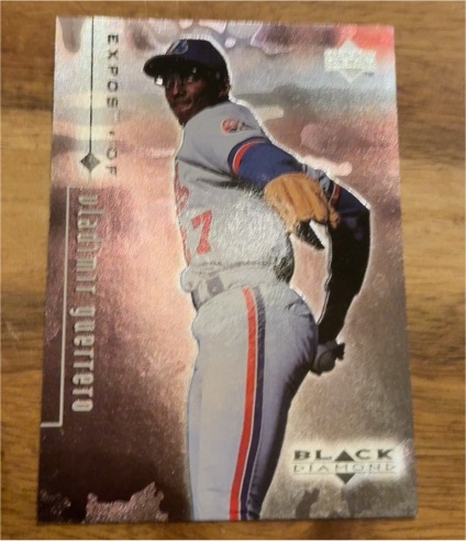 1999 Upper Deck Black Diamond #50 Vladimir Guerrero — front