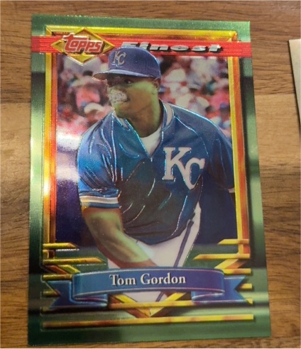 1994 Topps Finest #397 Tom Gordon — front