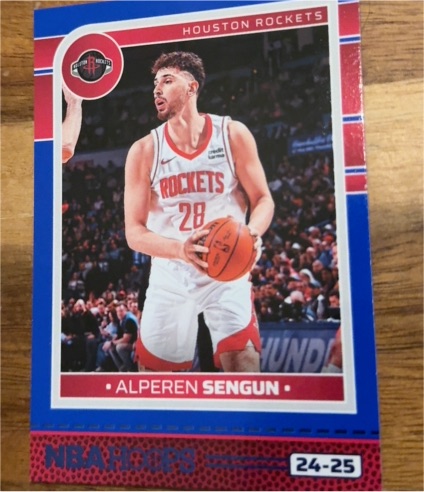 2024-25 Panini NBA Hoops #210 Alperen Sengun — front