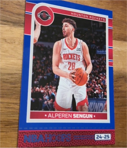 2024-25 Panini NBA Hoops #210 Alperen Sengun — front