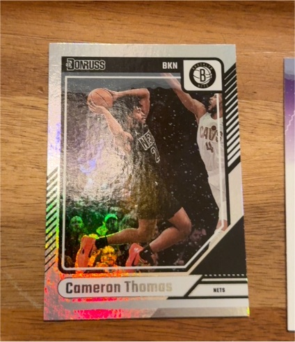 2024-25 Donruss #187 Cameron Thomas — front
