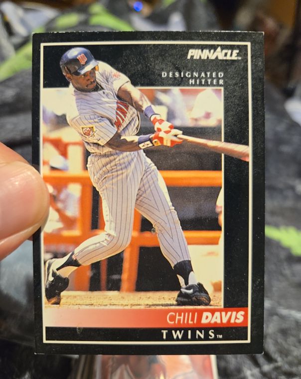1992 Pinnacle #46 Chili Davis — front