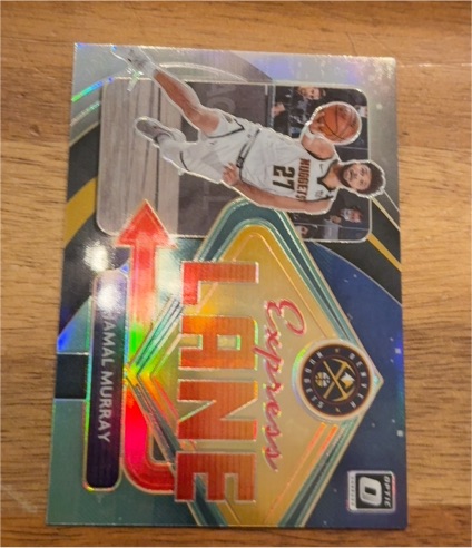 2020-21 Donruss Optic #18 Jamal Murray Express Lane — front