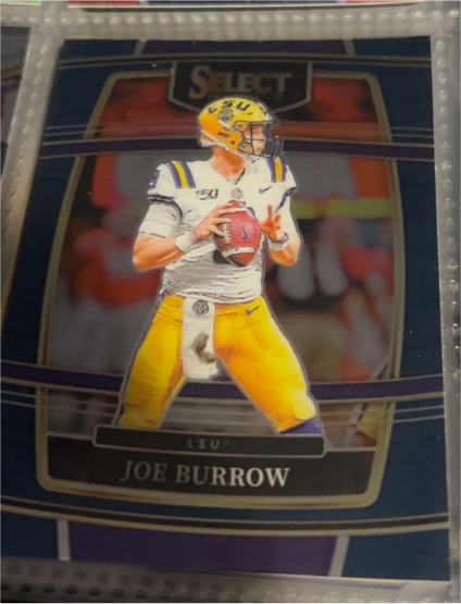 2022 Panini Select Draft Picks #45 Joe Burrow — front
