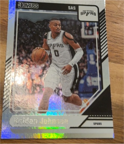 2024-25 Donruss #145 Keldon Johnson — front