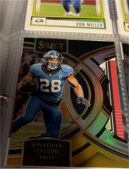2023 Panini Select #127 Jonathan Taylor — front