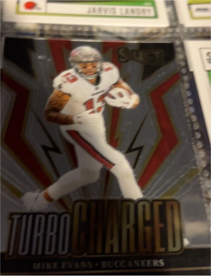 2023 Panini Select #TUR-MEV Mike Evans Turbo Charged — front