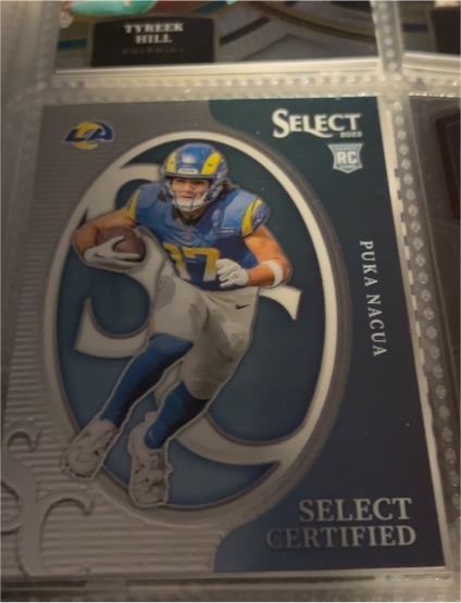 2023 Panini Select #CRO-PNA Puka Nacua Select Certified Rookie — front