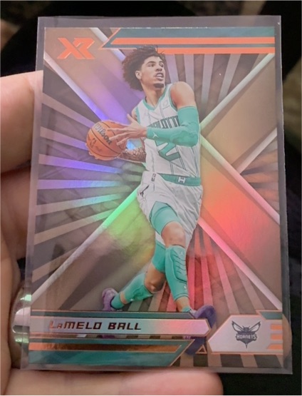 2021-22 Panini Chronicles XR #395 LaMelo Ball — front