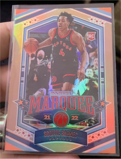 2021-22 Panini Chronicles Marquee #369 Scottie Barnes — front