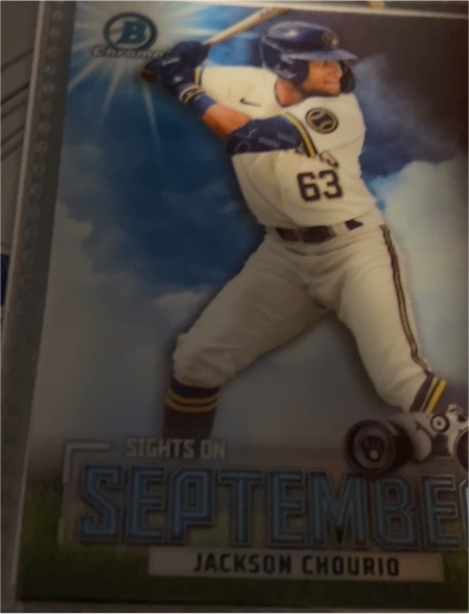 2023 Bowman Chrome #SOS-11 Jackson Chourio — front