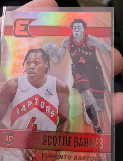2021-22 Panini Chronicles Essentials #332 Scottie Barnes — front