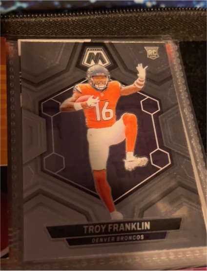 2024 Panini Mosaic #378 Troy Franklin — front