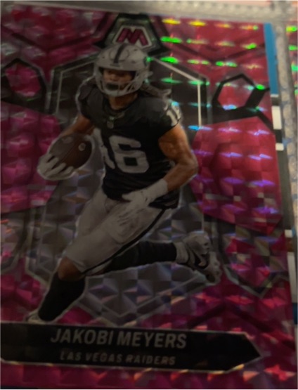 2024 Panini Mosaic #116 Jakobi Meyers — front