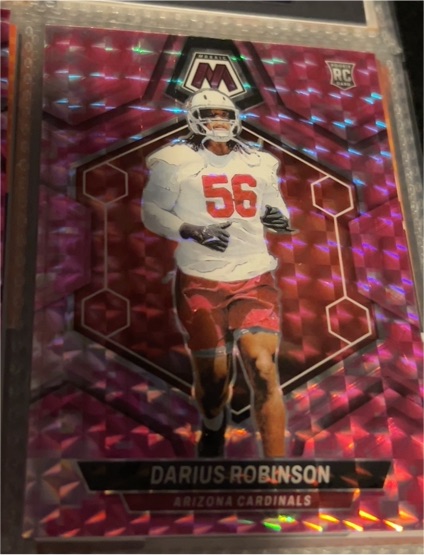 2024 Panini Mosaic #327 Darius Robinson Arizona Cardinals — front