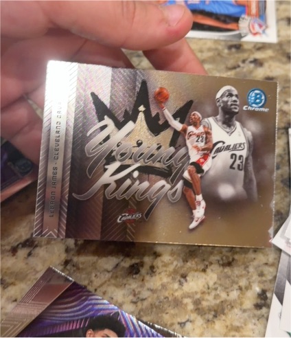 2025-26 Topps Bowman Chrome #YK-5 LeBron James Young Kings — front