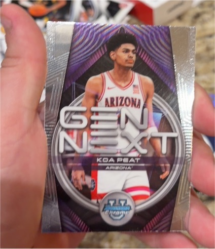 2025-26 Bowman Chrome #GN-3 Koa Peat Gen Next — front