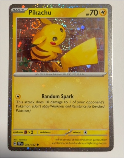 2026 Pokémon Day #051 Pikachu — front