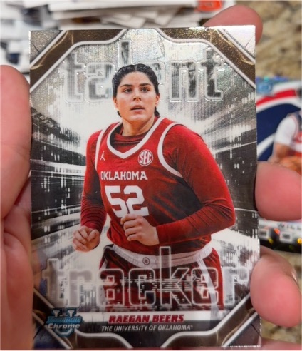 2025-26 Bowman Chrome Talent Tracker #TT-7 Raegan Beers — front