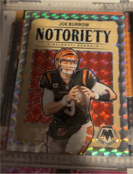 2024 Panini Mosaic Notoriety #2 Joe Burrow — front