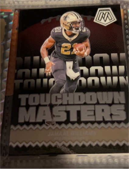 2024 Panini Mosaic Touchdown Masters #TM-JWS Jamaal Williams — front