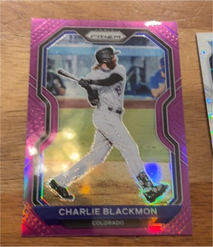 2021 Panini Prizm #150 Charlie Blackmon — front