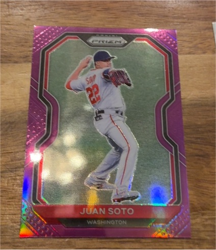 2021 Panini Prizm #203 Juan Soto — front