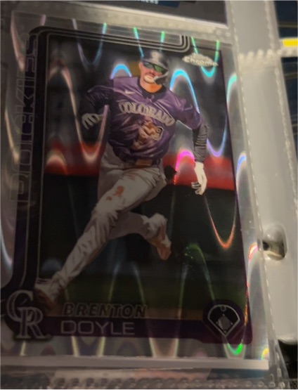 2025 Topps Chrome #118 Brenton Doyle — front