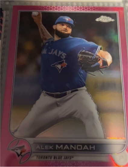 2022 Topps Chrome #36 Alek Manoah — front