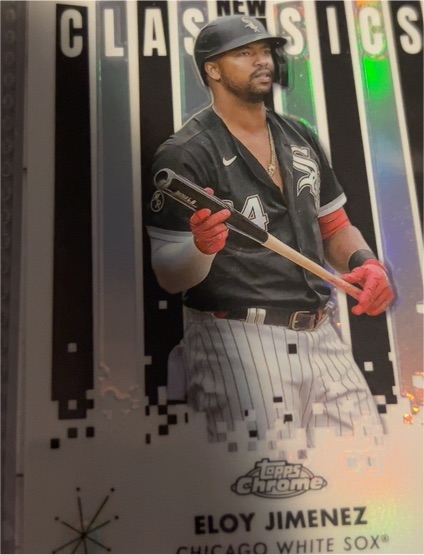 2022 Topps Chrome New Classics #NC-10 Eloy Jimenez — front