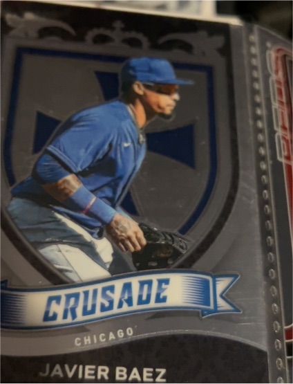 2021 Panini Chronicles Crusade #6 Javier Baez — front