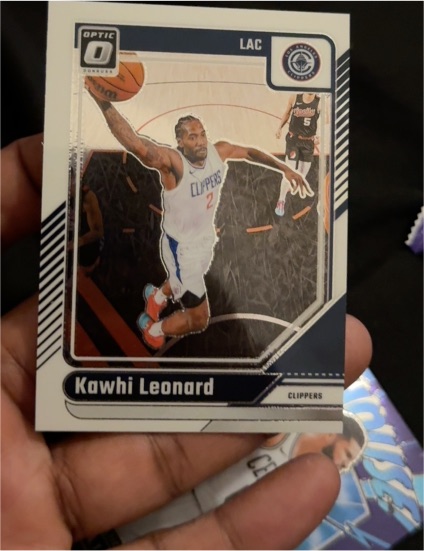 2024-25 Panini Donruss Optic #141 Kawhi Leonard — front