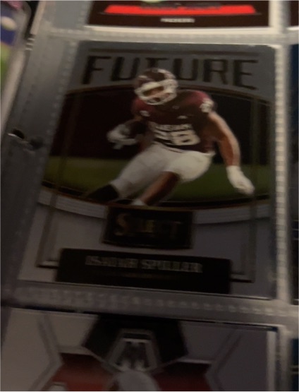 2022 Panini Select Draft Picks Future #F-IS Isaiah Spiller — front