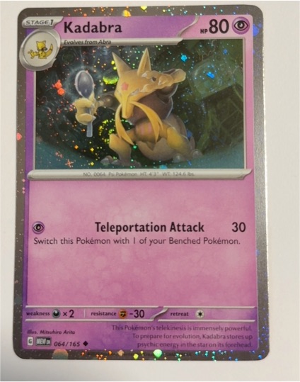 2023 Pokémon Scarlet & Violet 151 #064 Kadabra — front