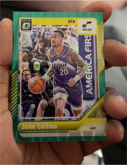 2024-25 Panini Donruss Optic #72 John Collins — front