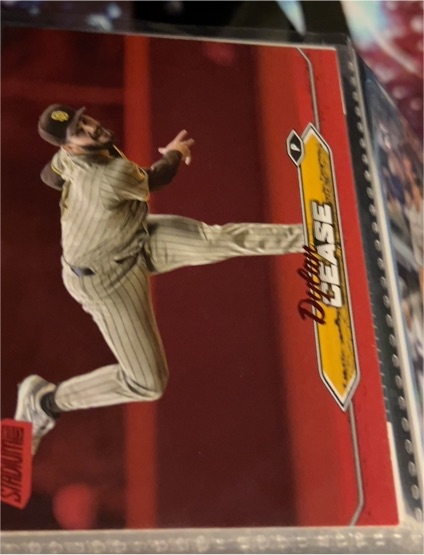 2024 Topps Stadium Club #47 Dylan Cease Red Foil — front