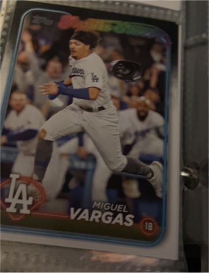 2024 Topps Series 2 #541 Miguel Vargas — front