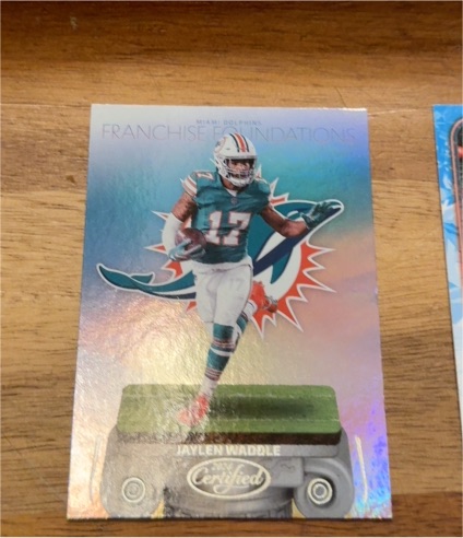 2024 Panini Certified Franchise Foundations #13 Jaylen Waddle — front