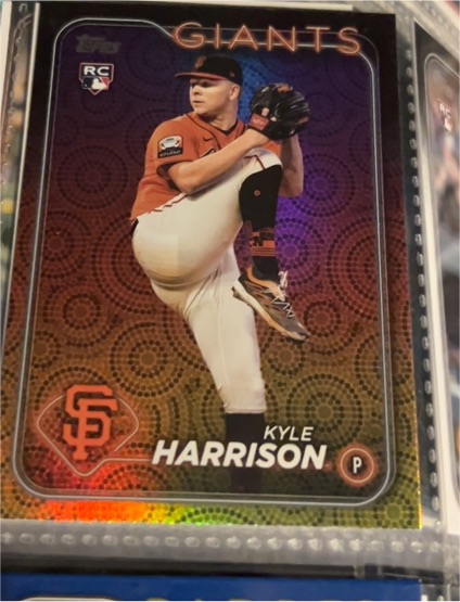 2024 Topps Series 2 #667 Kyle Harrison — front